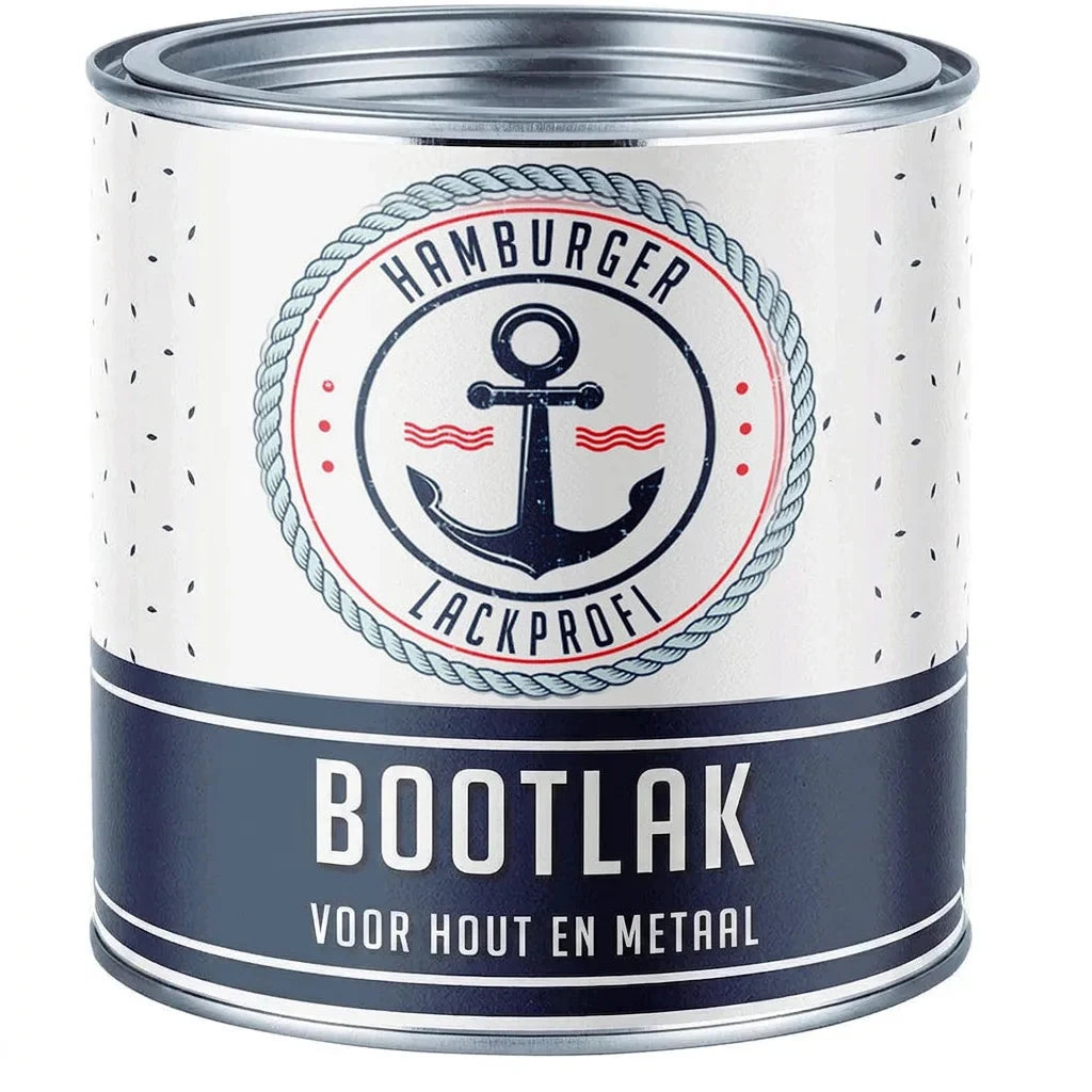 Hamburger Lackprofi botenlak in blik, geschikt voor hout en metaal