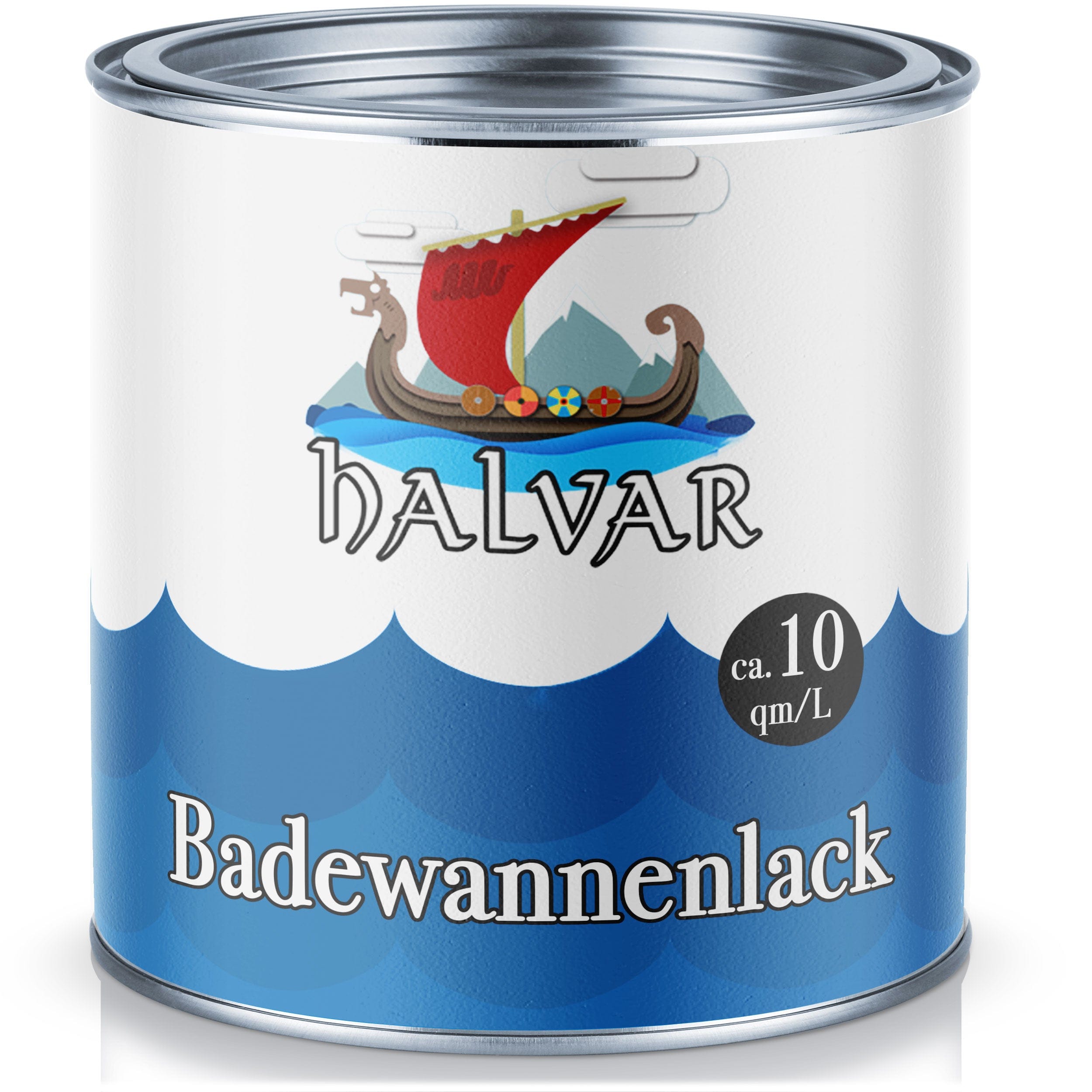 Halvar lakken en coatings Halvar 2K-badkuipverf - DE TOPVERKOPER