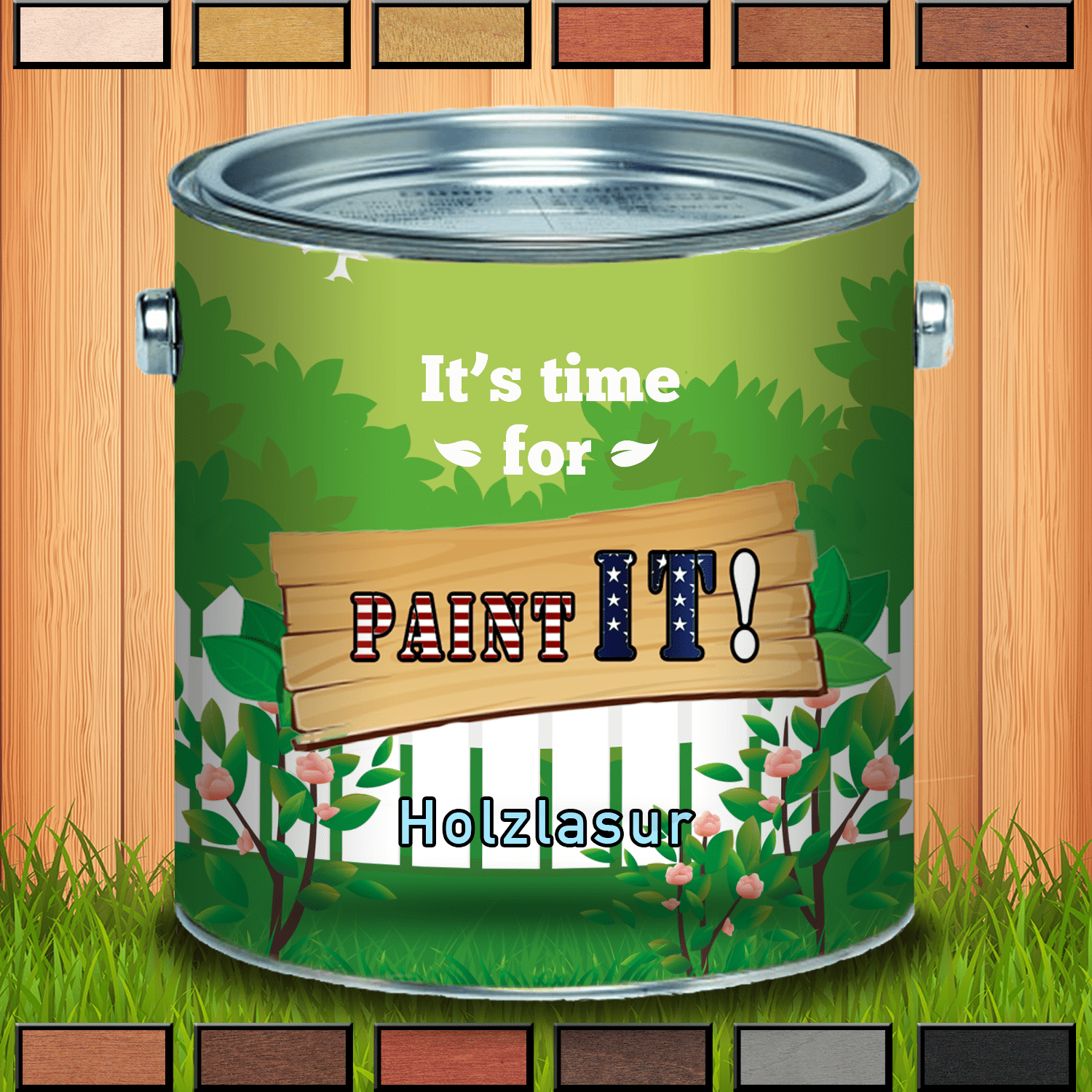 Paint IT! Holz-Lasur - verhindert Verfärbung - FARBENLÖWE